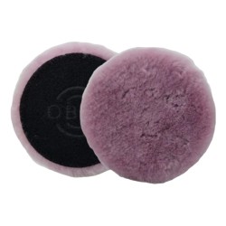 OBEY SARI / LİLA KUZU POSTU KEÇE PASTA POLİSAJ 160MM